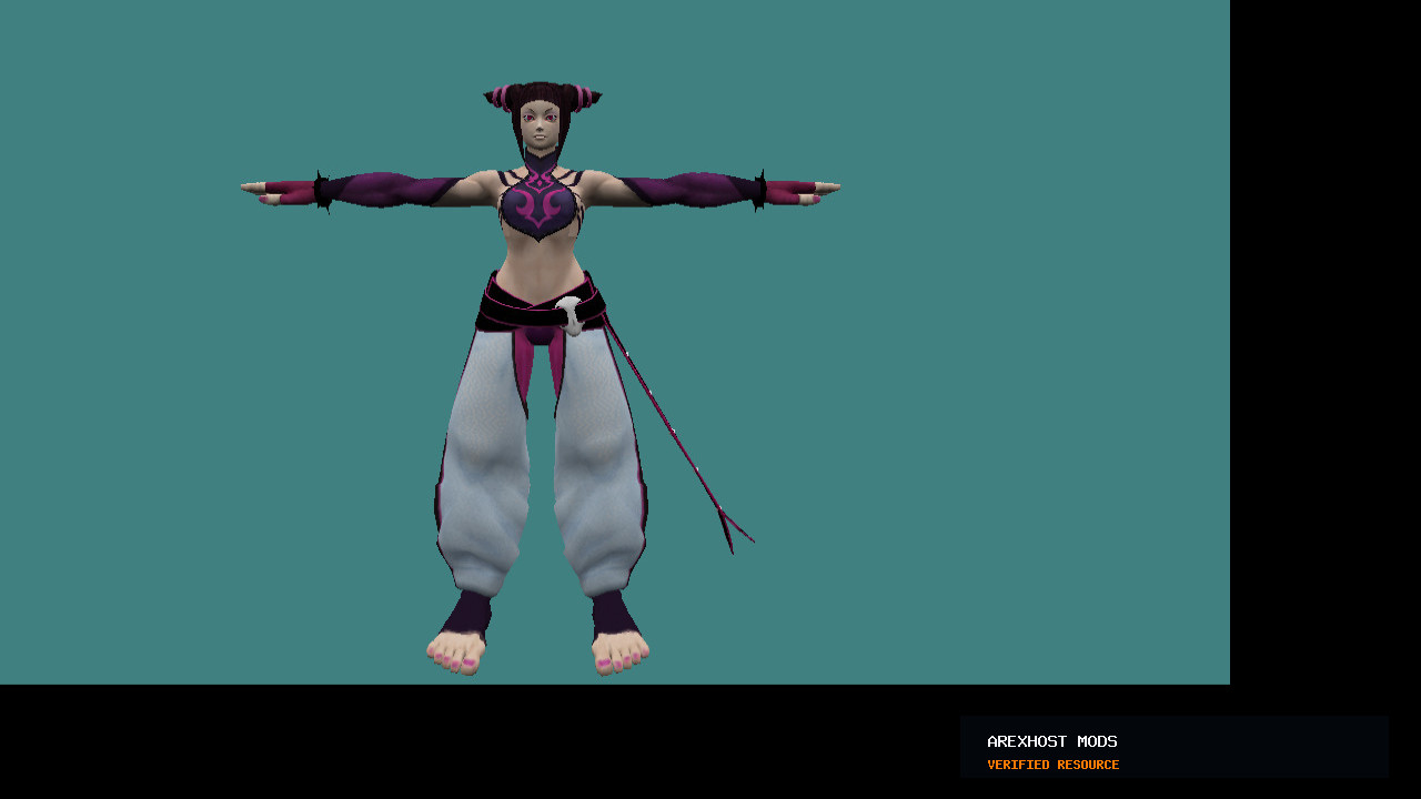 Скриншот 4 · Juri Han Street fighter V — модель для CS 1.6