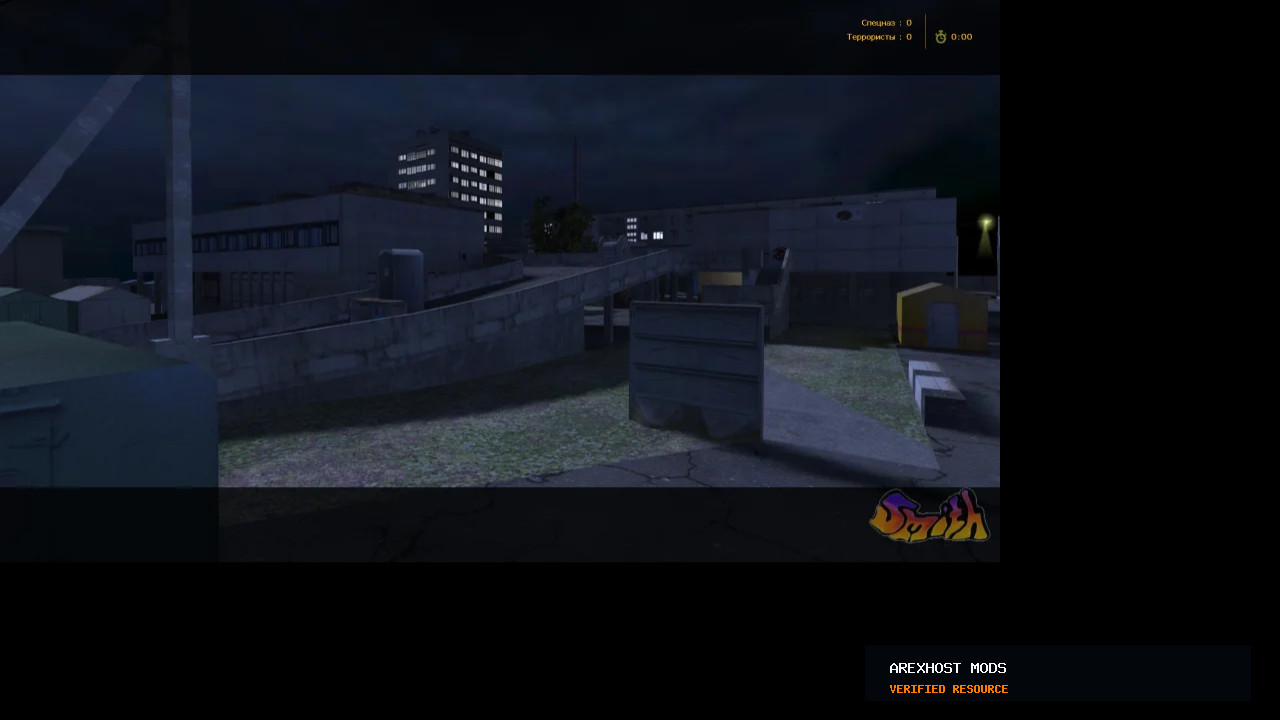 Скриншот 1 · Карта «de_bublik_RF_night» для CS 1.6