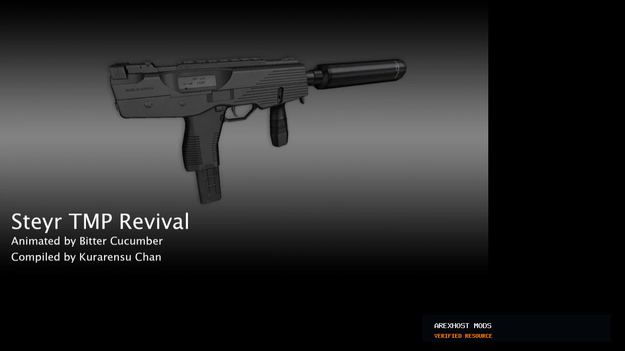 Скриншот 1 · Steyr TMP Revival — модель для CS 1.6