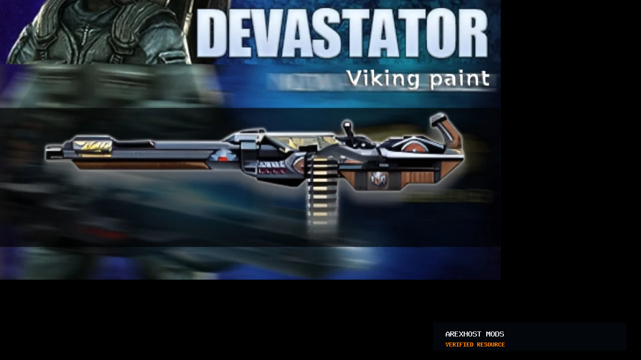 Скриншот 1 · M2HB Devastator Viking — модель для CS 1.6