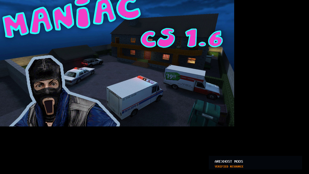 Скриншот 1 · Карта «cs_mansion_maniac» для CS 1.6