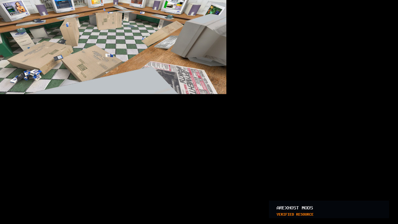 Скриншот 1 · Карта «de_inetcafe» для CS 1.6
