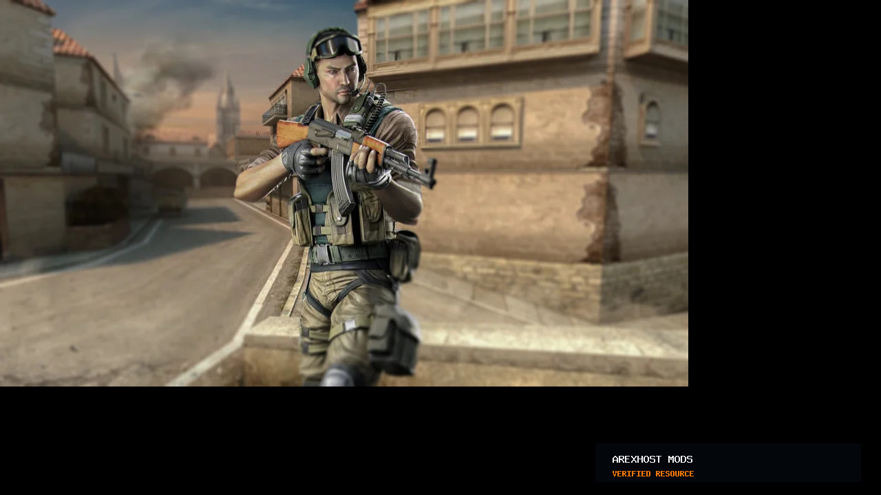 Скриншот 1 · CrossFire AK-47 (New model) — модель для CS 1.6