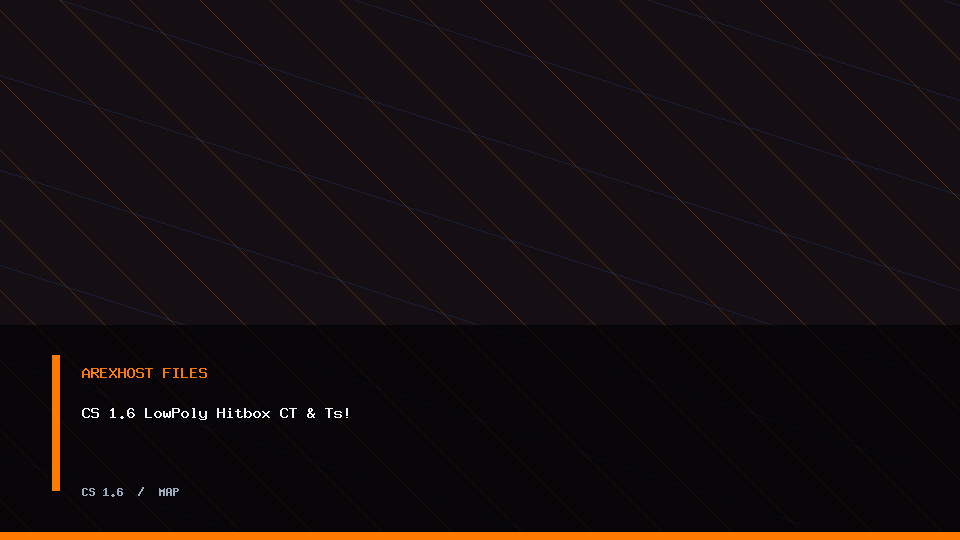 Скриншот 1 · CS 1.6 LowPoly Hitbox CT & Ts!
