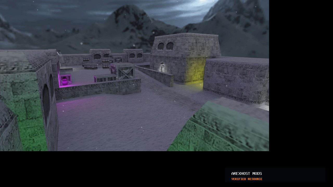 Скриншот 2 · Карта «de_dust_winter16» для CS 1.6