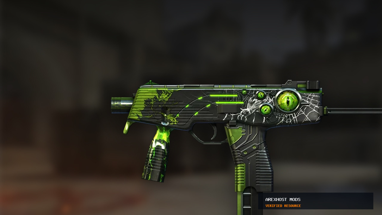 Скриншот 1 · Steyr TMP | Death Eye - Halloween 2022 — модель для CS 1.6