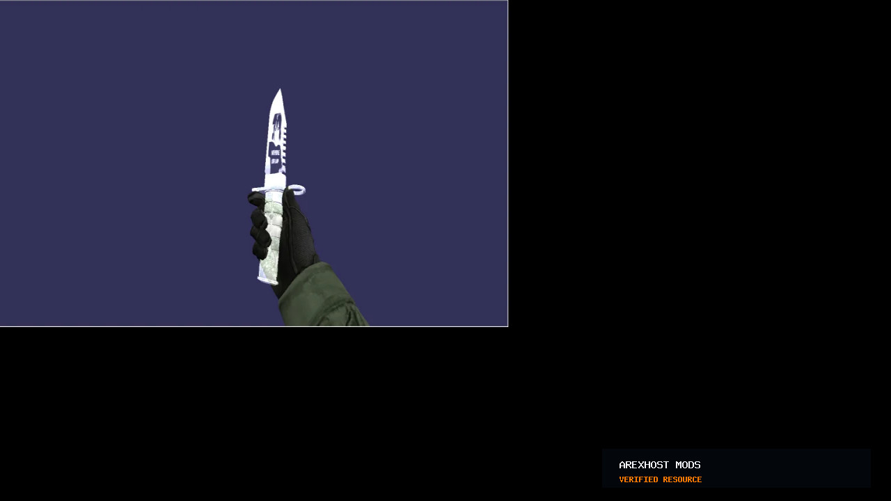 Скриншот 1 · m9 knife with invisible parts — модель для CS 1.6