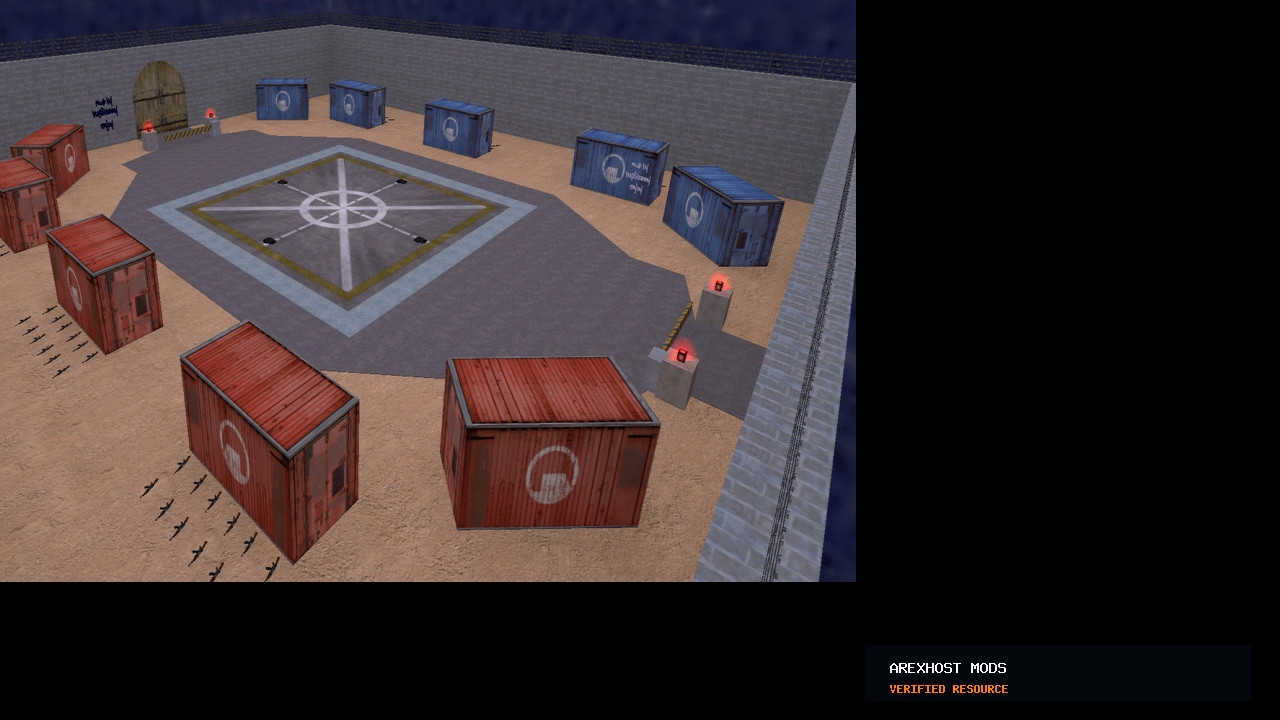 Скриншот 1 · Карта «aim_heli_night» для CS 1.6