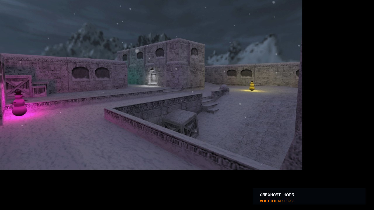 Скриншот 4 · Карта «de_dust_winter16» для CS 1.6