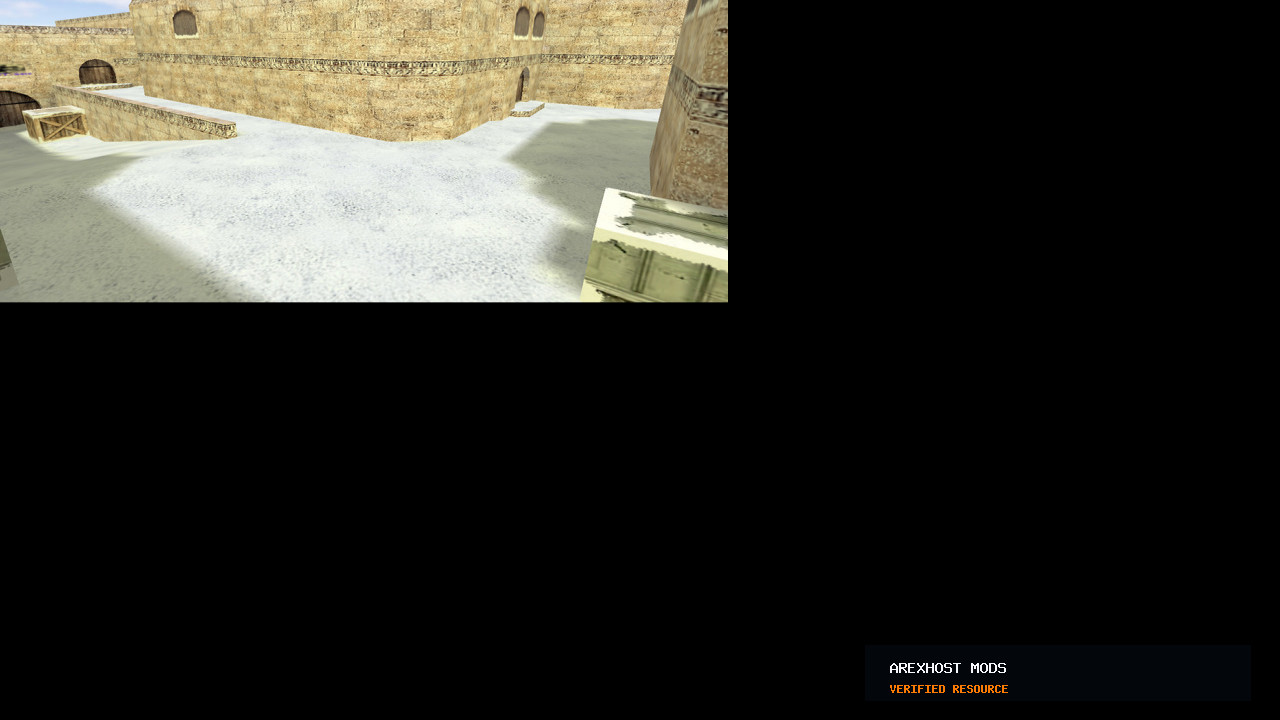 Скриншот 3 · Карта «de_dust2_2x2_snow» для CS 1.6