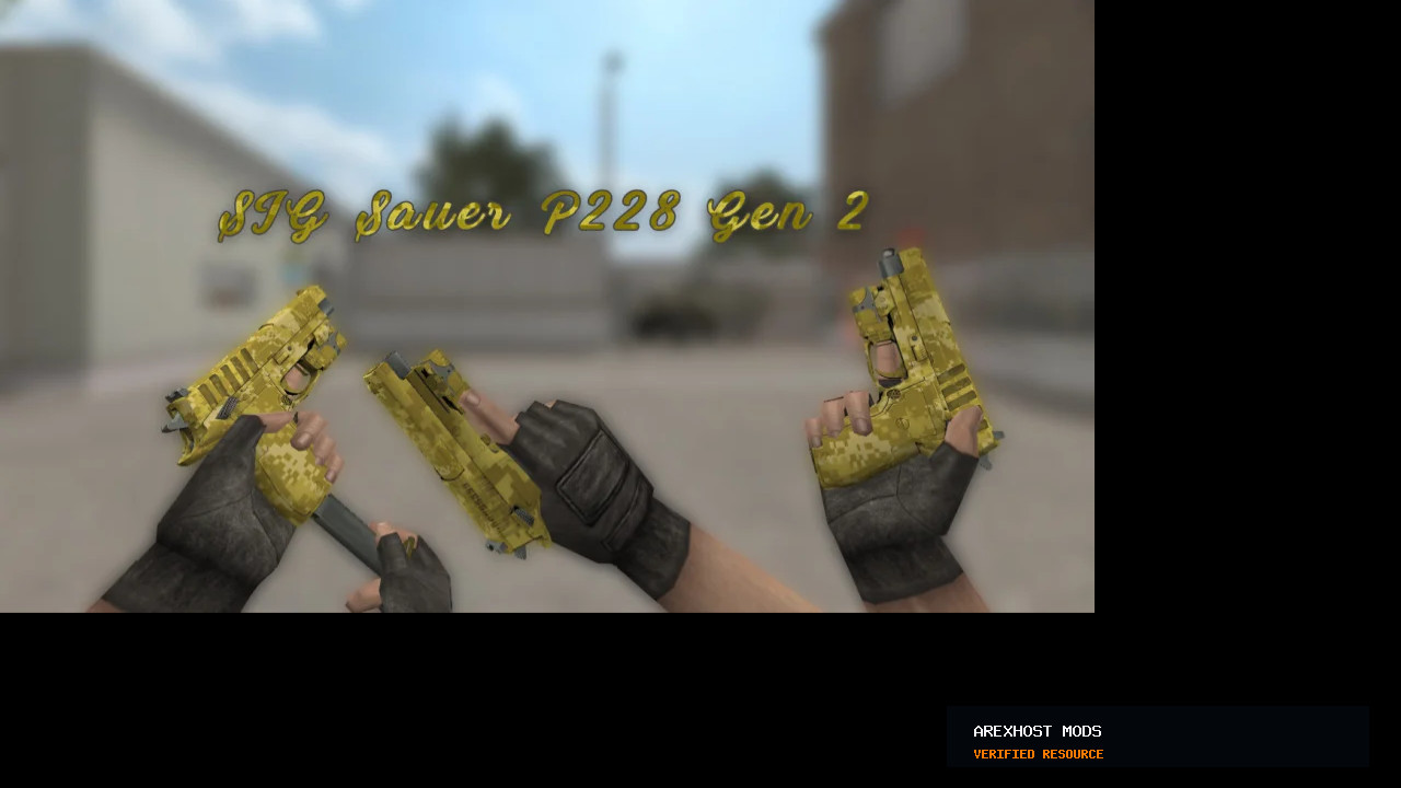 Скриншот 1 · SIG Sauer P228 Gen 2 | Digital Camo — модель для CS 1.6