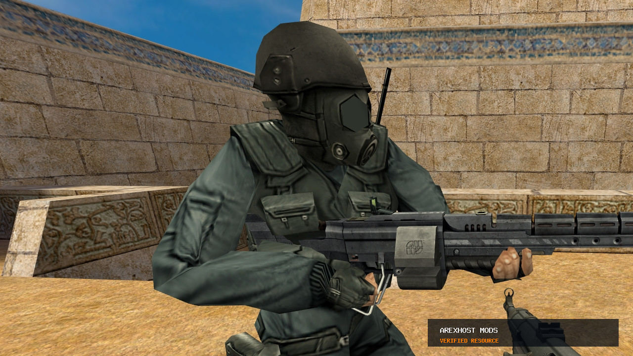 Скриншот 2 · Bianchi FA-6 Machine Gun — модель для CS 1.6