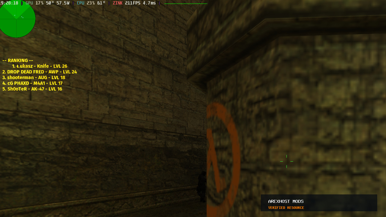 Скриншот 3 · Simple GunGame — CS 1.6 / CZero