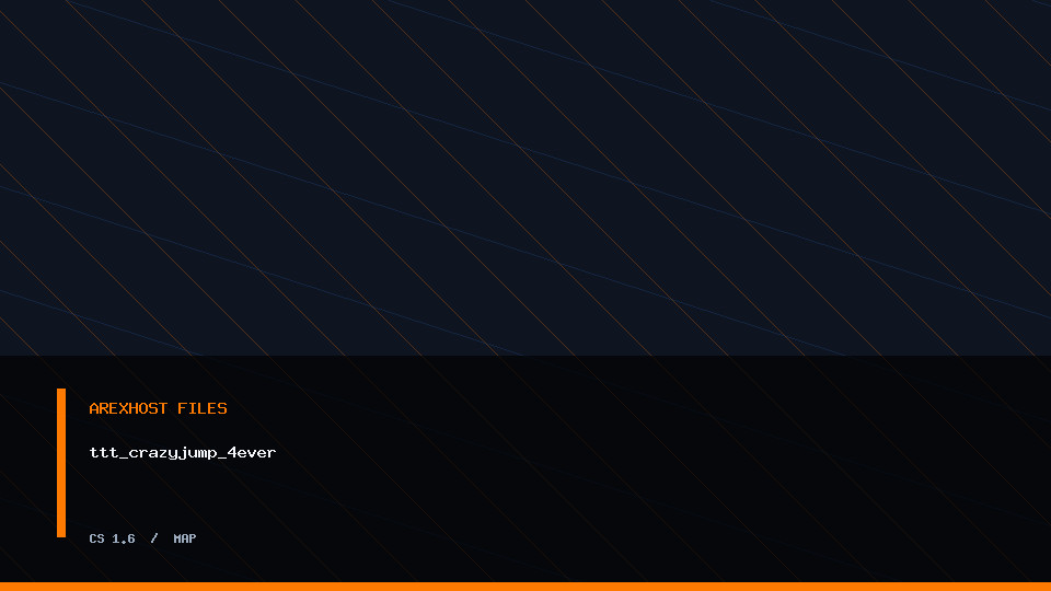 Скриншот 1 · Карта «ttt_crazyjump_4ever» для CS 1.6