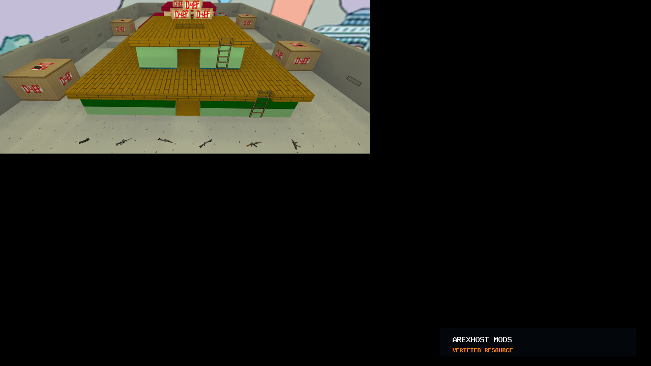 Скриншот 2 · Карта «fy_simpsons» для CS 1.6