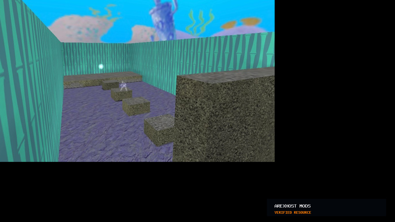 Скриншот 1 · Карта «bhop_blocksponge» для CS 1.6