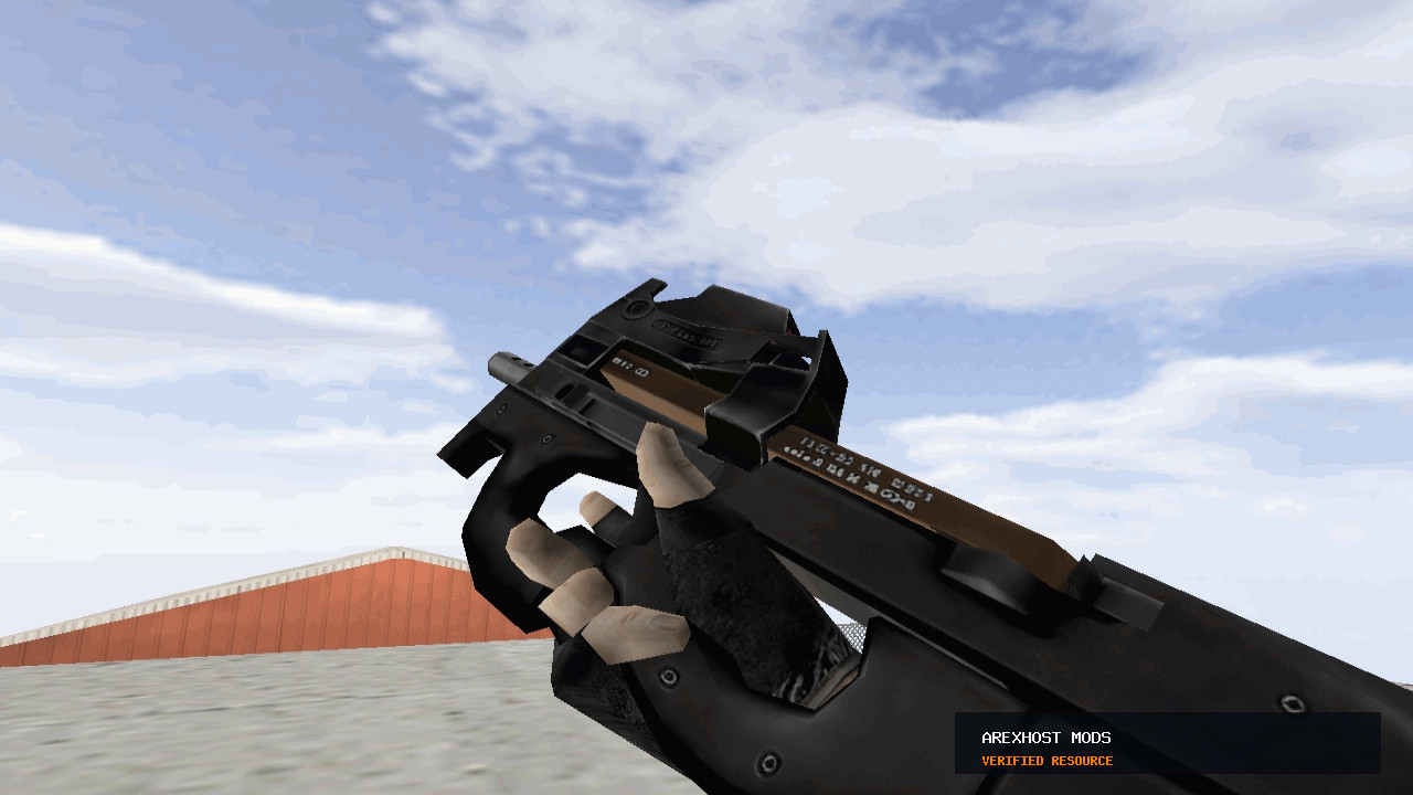 Скриншот 4 · P90 With Lynx's Animations — модель для CS 1.6