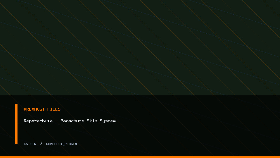 Скриншот 2 · Reparachute - Parachute Skin System — плагин для CS 1.6