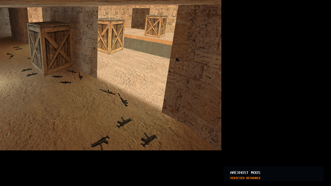Скриншот 2 · Карта «aim_dust» для CS 1.6