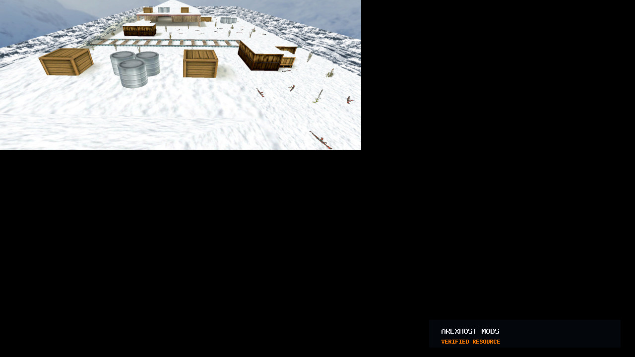 Скриншот 2 · Карта «aim_snow» для CS 1.6