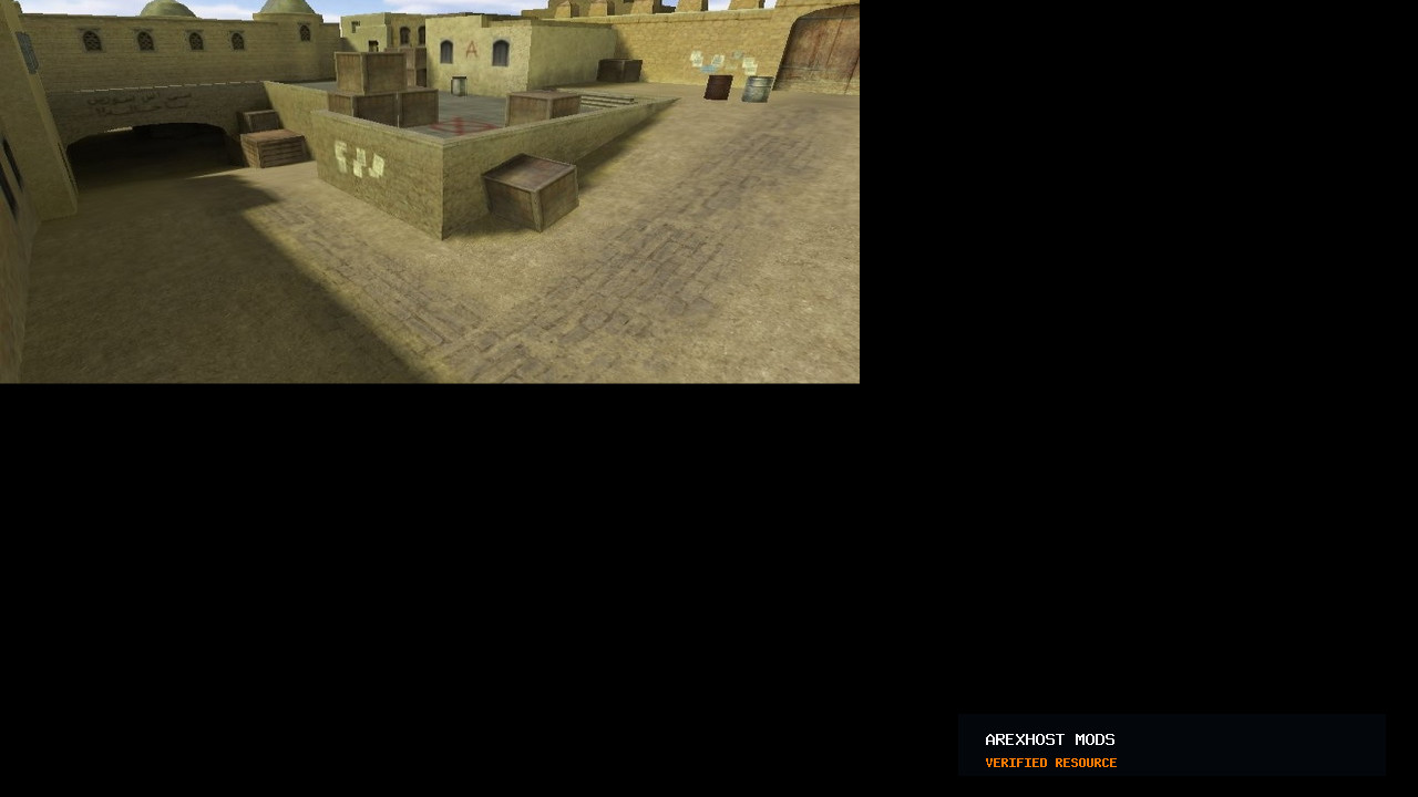Скриншот 1 · Карта «css_dust2» для CS 1.6