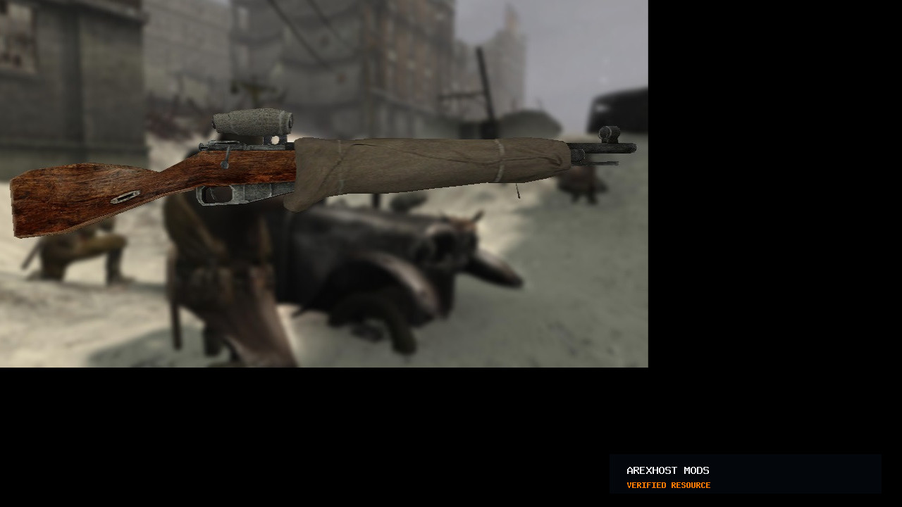 Скриншот 4 · COD 2 Mosin Nagant For Cs 1.6