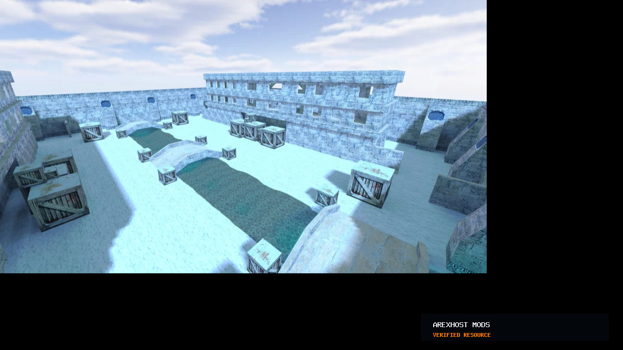Скриншот 1 · Карта «aim_snow_tundra» для CS 1.6